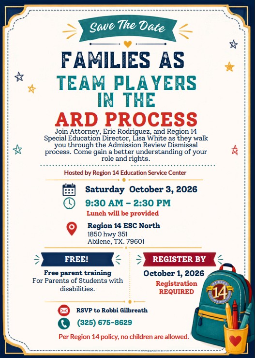 Parent Training-ARD Process